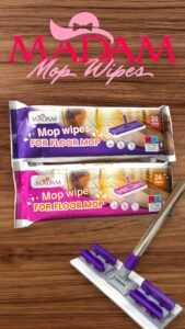 Madam Mop Wipes For Floor Mop 24 YAPRAK