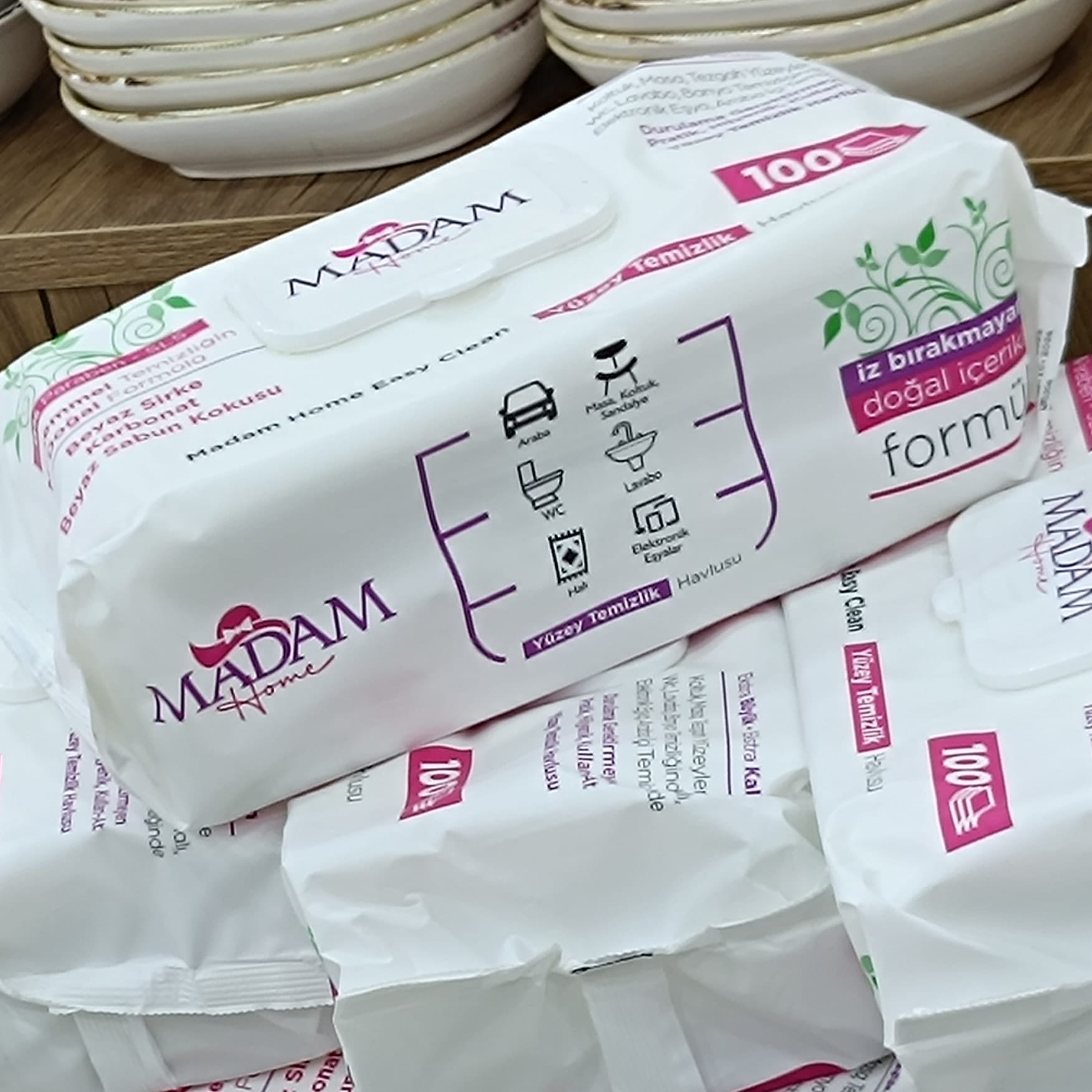 Madam Mop Wipes For Floor Mop 24 YAPRAK